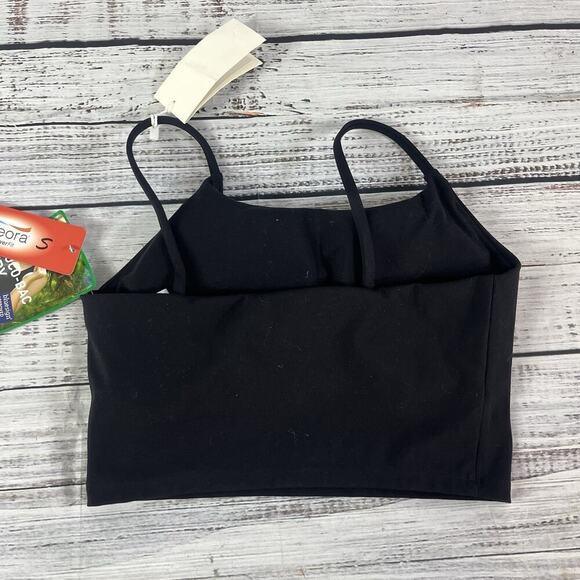 Creora Moto Run Power Fit Sports Fitness Black Halter Bra size Small - Picture 4 of 7